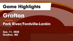 Grafton  vs Park River/Fordville-Lankin  Game Highlights - Jan. 11, 2020