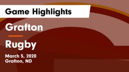 Grafton  vs Rugby  Game Highlights - March 5, 2020