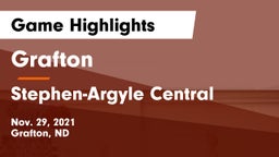 Grafton  vs Stephen-Argyle Central  Game Highlights - Nov. 29, 2021