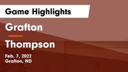 Grafton  vs Thompson  Game Highlights - Feb. 7, 2022
