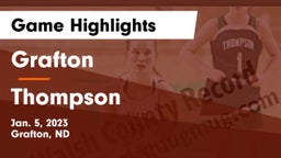 Grafton  vs Thompson  Game Highlights - Jan. 5, 2023