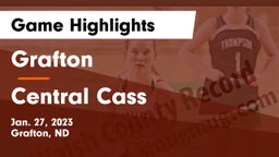 Grafton  vs Central Cass  Game Highlights - Jan. 27, 2023