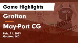 Grafton  vs May-Port CG  Game Highlights - Feb. 21, 2023