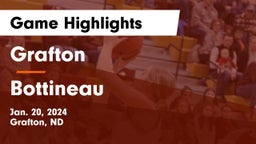 Grafton  vs Bottineau  Game Highlights - Jan. 20, 2024