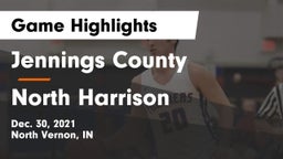 Jennings County  vs North Harrison  Game Highlights - Dec. 30, 2021