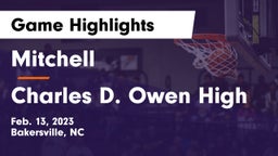 Mitchell  vs Charles D. Owen High Game Highlights - Feb. 13, 2023
