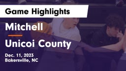 Mitchell  vs Unicoi County  Game Highlights - Dec. 11, 2023