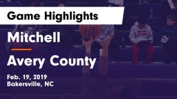 Mitchell  vs Avery County  Game Highlights - Feb. 19, 2019