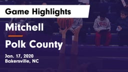 Mitchell  vs Polk County  Game Highlights - Jan. 17, 2020
