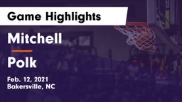 Mitchell  vs Polk Game Highlights - Feb. 12, 2021