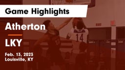 Atherton  vs LKY Game Highlights - Feb. 13, 2023