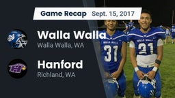 Recap: Walla Walla  vs. Hanford  2017