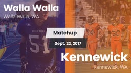 Matchup: Walla Walla High vs. Kennewick  2017