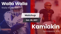 Matchup: Walla Walla High vs. Kamiakin  2017