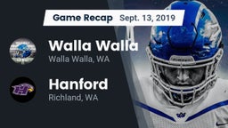 Recap: Walla Walla  vs. Hanford  2019