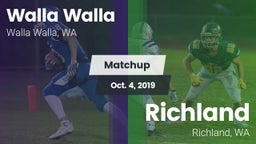 Matchup: Walla Walla High vs. Richland  2019