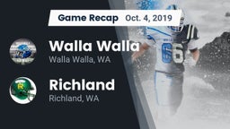 Recap: Walla Walla  vs. Richland  2019
