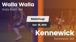 Matchup: Walla Walla High vs. Kennewick  2019