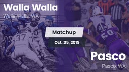 Matchup: Walla Walla High vs. Pasco  2019