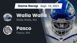 Recap: Walla Walla  vs. Pasco  2021