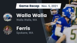 Recap: Walla Walla  vs. Ferris  2021