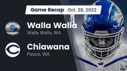 Recap: Walla Walla  vs. Chiawana  2022