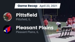 Recap: Pittsfield  vs. Pleasant Plains  2021