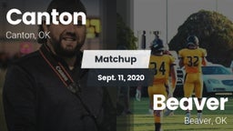 Matchup: Canton  vs. Beaver  2020