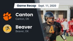 Recap: Canton  vs. Beaver  2020