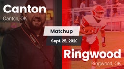 Matchup: Canton  vs. Ringwood  2020