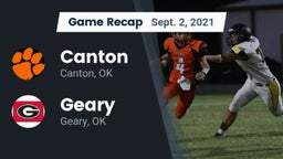 Recap: Canton  vs. Geary  2021