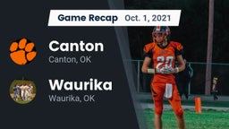 Recap: Canton  vs. Waurika  2021