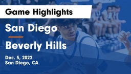 San Diego  vs Beverly Hills  Game Highlights - Dec. 5, 2022