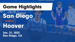 San Diego  vs Hoover  Game Highlights - Jan. 31, 2023