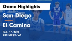 San Diego  vs El Camino  Game Highlights - Feb. 17, 2023