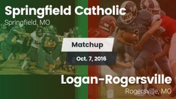 Matchup: Springfield vs. Logan-Rogersville  2016