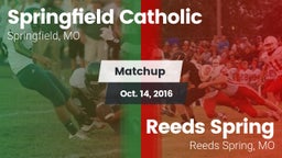 Matchup: Springfield vs. Reeds Spring  2016