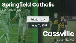 Matchup: Springfield vs. Cassville  2018