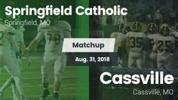 Matchup: Springfield vs. Cassville  2018