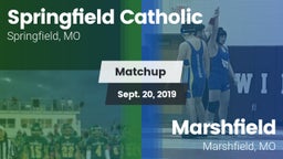 Matchup: Springfield vs. Marshfield  2019