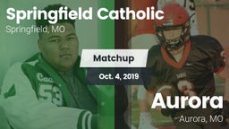 Matchup: Springfield vs. Aurora  2019