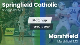 Matchup: Springfield vs. Marshfield  2020