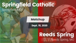 Matchup: Springfield vs. Reeds Spring  2020