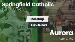 Matchup: Springfield vs. Aurora  2020