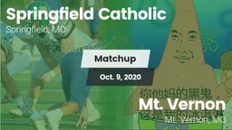 Matchup: Springfield vs. Mt. Vernon  2020