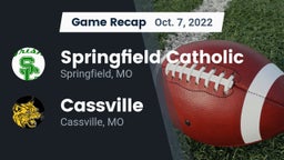Recap: Springfield Catholic  vs. Cassville  2022