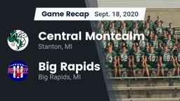 Recap: Central Montcalm  vs. Big Rapids  2020