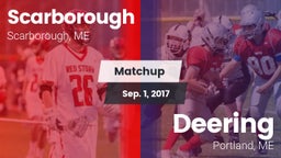 Matchup: Scarborough High vs. Deering  2017