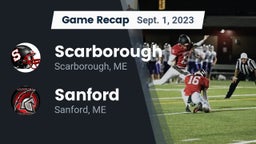 Recap: Scarborough  vs. Sanford  2023