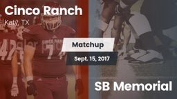 Matchup: Cinco Ranch vs. SB Memorial  2017